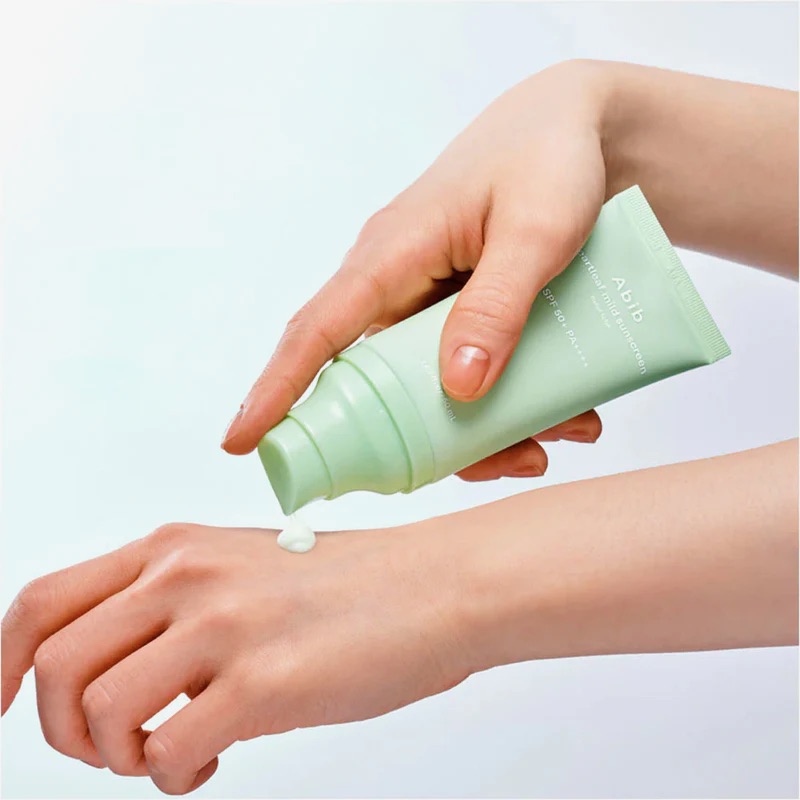 Abib Heartleaf Mild Sunscreen Relief Tube - Bild 2