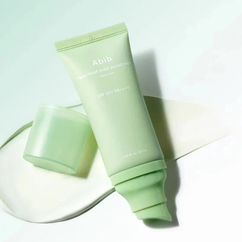 Abib Heartleaf Mild Sunscreen Relief Tube - Bild 3